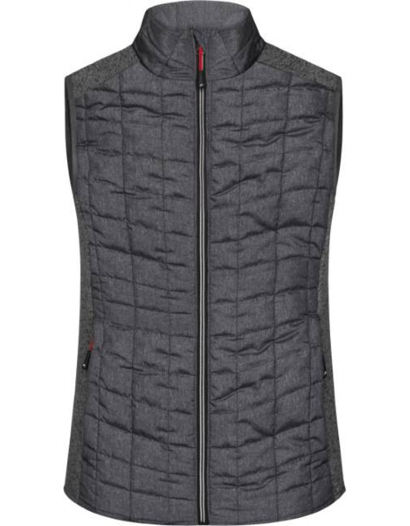 Vestă hibridă tricotată pentru femei